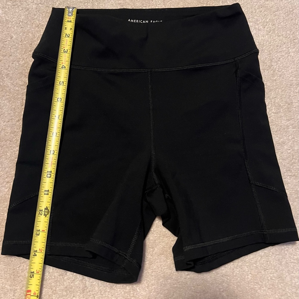 American Eagle Outfitters Women's Black Bike Shorts